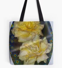 Emblematic yellow roses Tote Bag