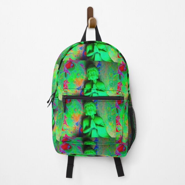 Item preview, Green Buddha Colourful Artwork Image designed and sold by Andrew Morrell.