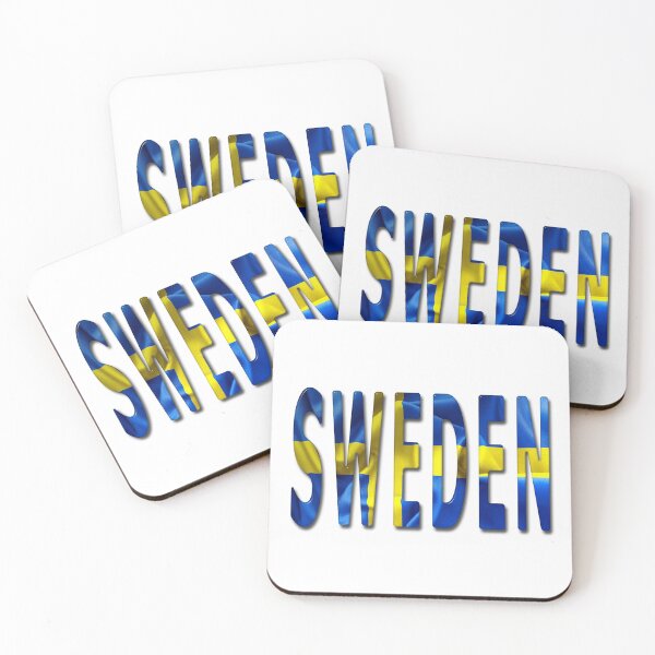 Item preview, Sweden Word With Flag Texture designed and sold by MarkUK97.