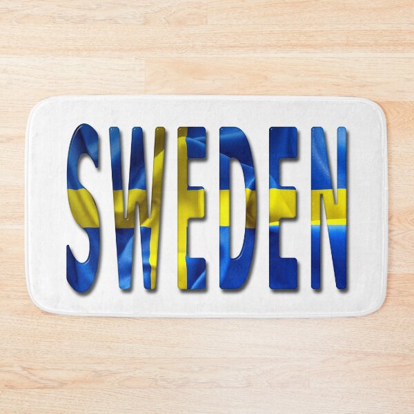 Item preview, Sweden Word With Flag Texture designed and sold by MarkUK97.