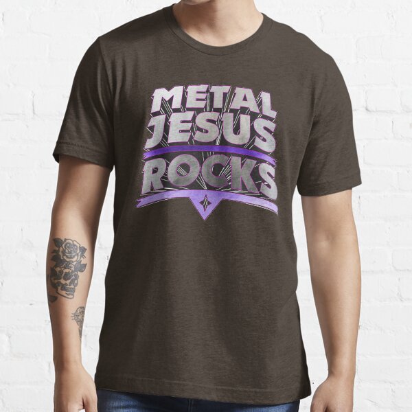 Metal Jesus Rocks Essential T-Shirt