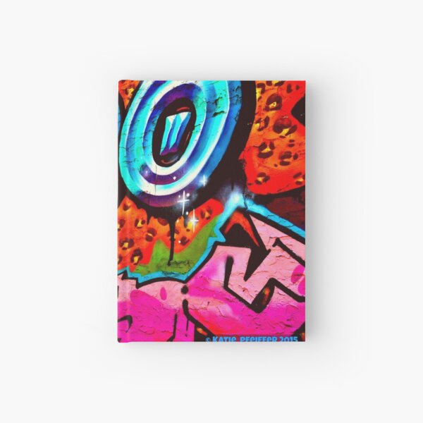 Graffiti Wall in June Hardcover Journal