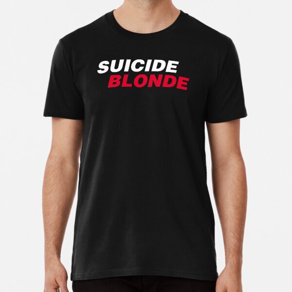 Selbstmordblondine schräg Premium T-Shirt