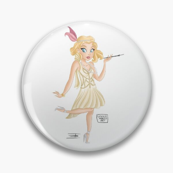 Item preview, Flapper Girl  designed and sold by GingerMakesArt.
