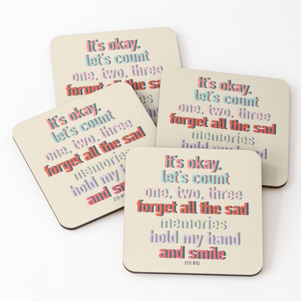 Item preview, it's okay, hold my hand and smile designed and sold by maymayma.
