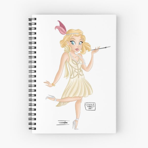 Item preview, Flapper Girl  designed and sold by GingerMakesArt.