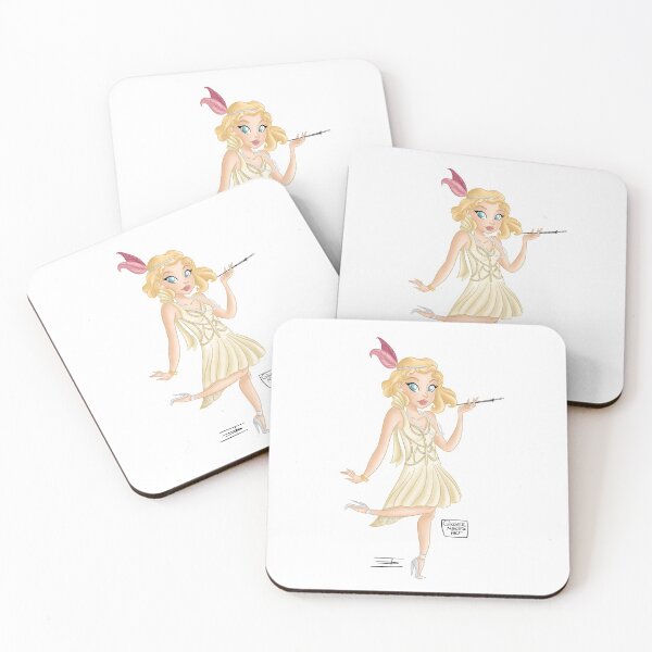Item preview, Flapper Girl  designed and sold by GingerMakesArt.