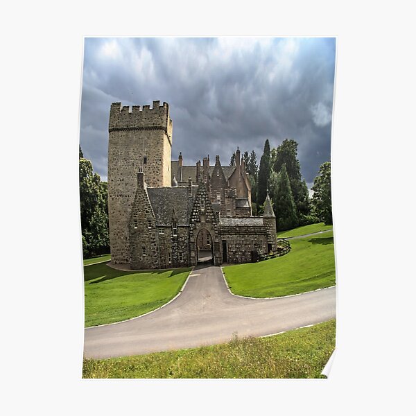 Drum Castle Aberdeenshire Scotland Poster