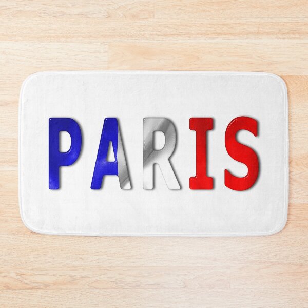 Item preview, Paris Word With Flag Texture designed and sold by MarkUK97.
