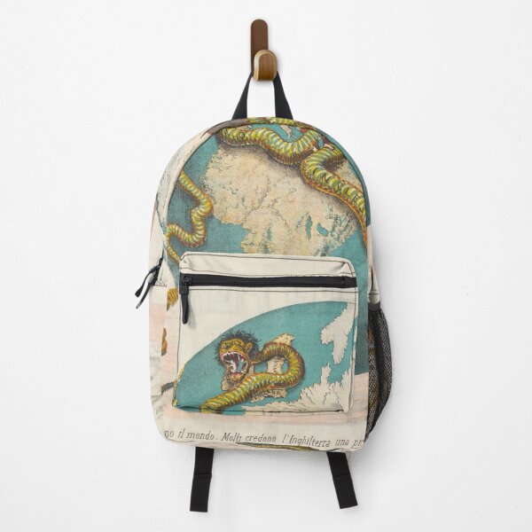 Item preview, Vintage British Empire Political Cartoon Map (1878) designed and sold by BravuraMedia.