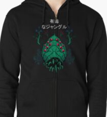 Toxic Jungle Zipped Hoodie