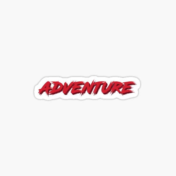 Item preview, "Adventure" Motivational and Inspirational Quote in Grunge Typography Style designed and sold by Arko  Ranger.