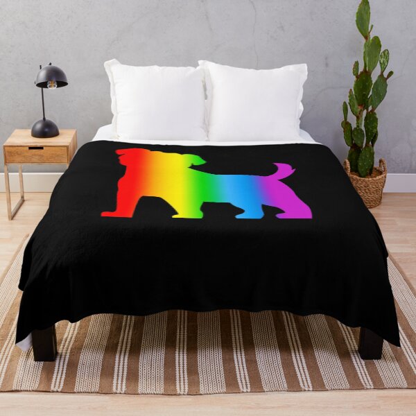 Item preview, pug dog rainbow art gift for pug owner pugs designed and sold by alaechamlal.