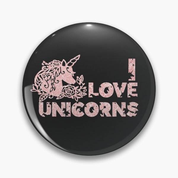 Item preview, Pink I Love Unicorns  designed and sold by motivateme.