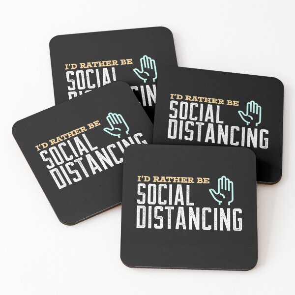 Item preview, I'd Rather Be Social Distancing designed and sold by S-H-Designs.