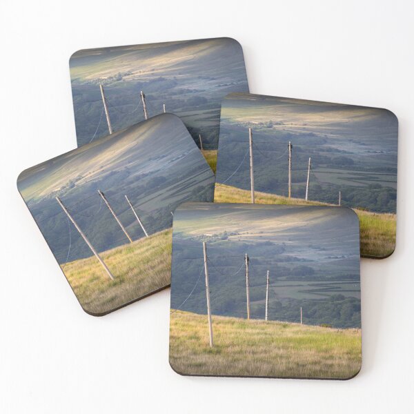 Item preview, Telegraph poles on the Welsh hills designed and sold by Leighton Collins.