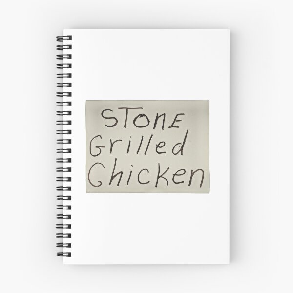 Item preview,  stone grilled chicken designed and sold by Val Goretsky.