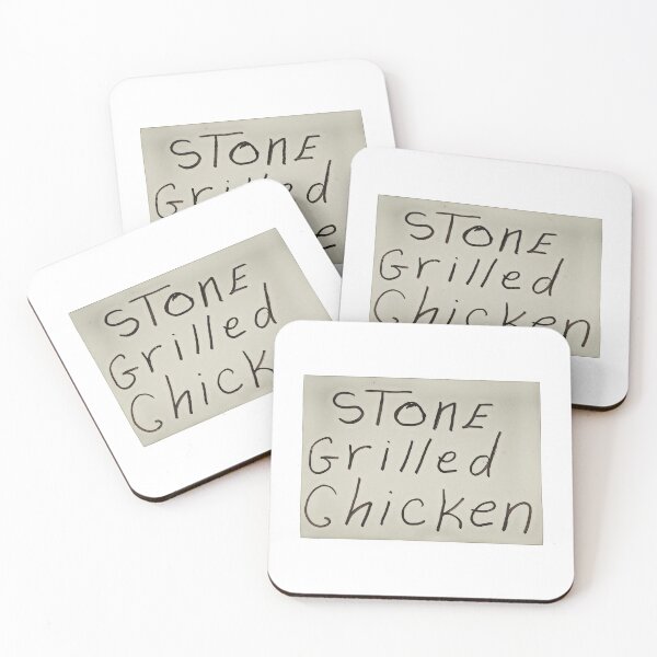 Item preview,  stone grilled chicken designed and sold by Val Goretsky.