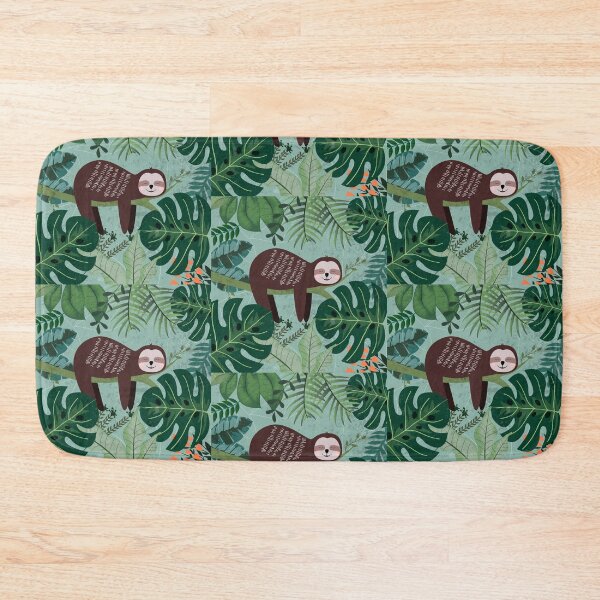 Item preview, Tropical Sleeping Sloth  designed and sold by 3bythelake.