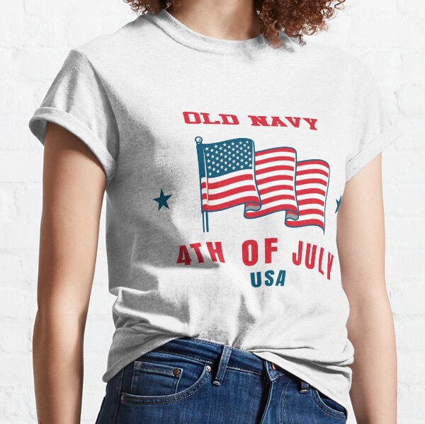 Matching Old Navy Flag T-Shirt for Women