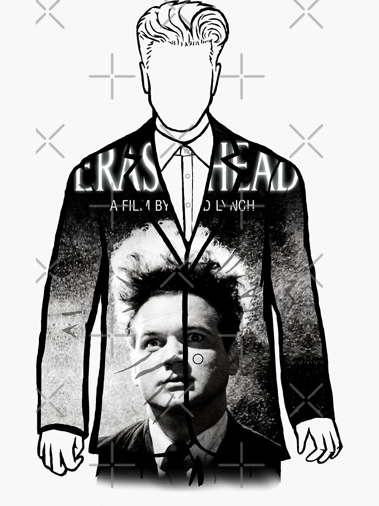 "Eraserhead directed by David Lynch" Sticker by YoureSoPunny Redbubble