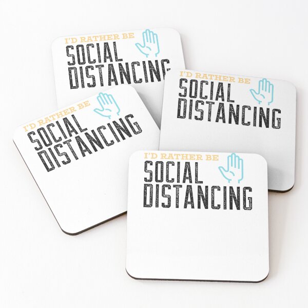 Item preview, I'd Rather Be Social Distancing designed and sold by S-H-Designs.