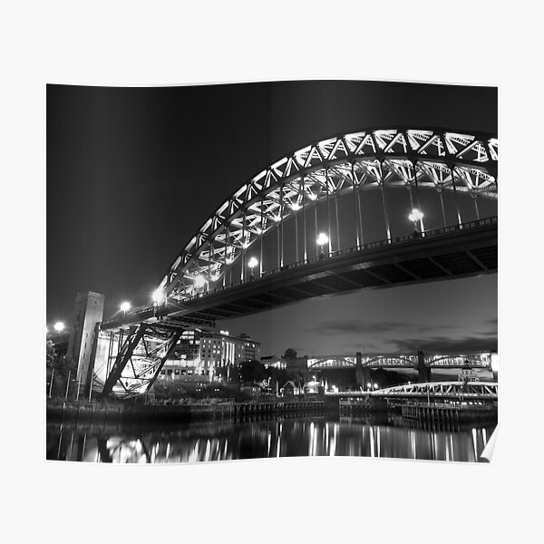 Mono Tyne Bridge Poster