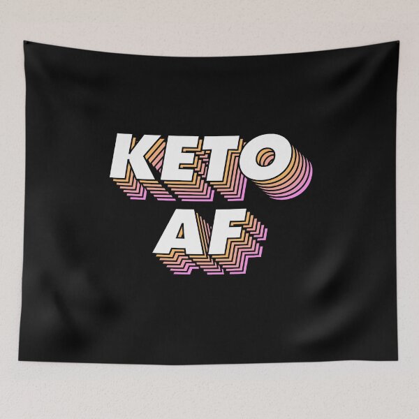 Item preview, Keto AF designed and sold by DeadRight.