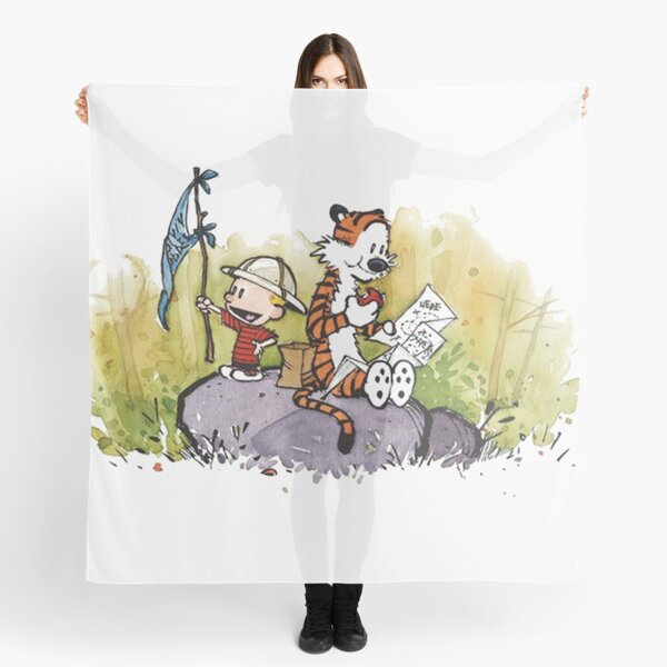 vintage calvin hobbes Scarf