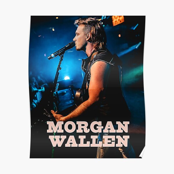 Morgan Wallen Classic Pop Poster