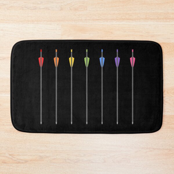 Item preview, Rainbow Recurve Arrows - Black designed and sold by Nina-Nocks.
