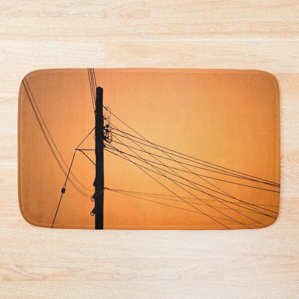 Item preview, Sunset Power Lines designed and sold by FOLK ART FUSION by heidiannemorris.