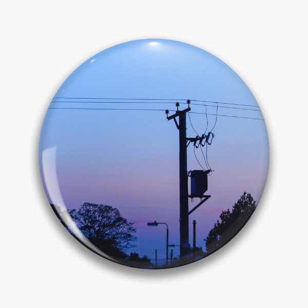 Item preview, Sunset Power Lines designed and sold by FOLK ART FUSION by heidiannemorris.