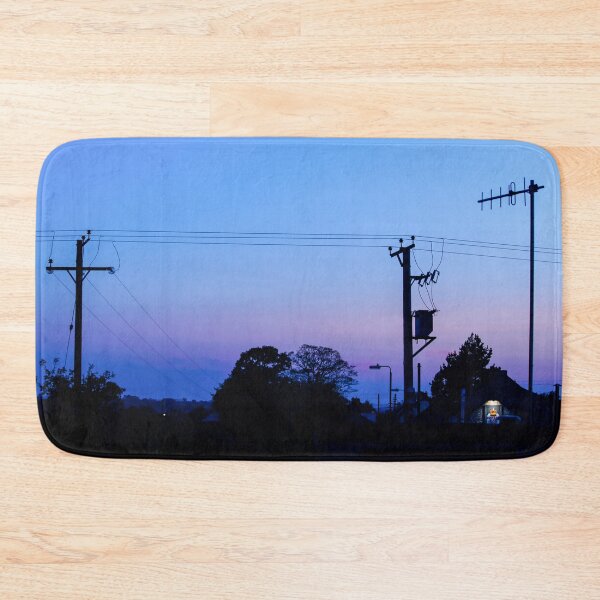 Item preview, Sunset Power Lines designed and sold by FOLK ART FUSION by heidiannemorris.