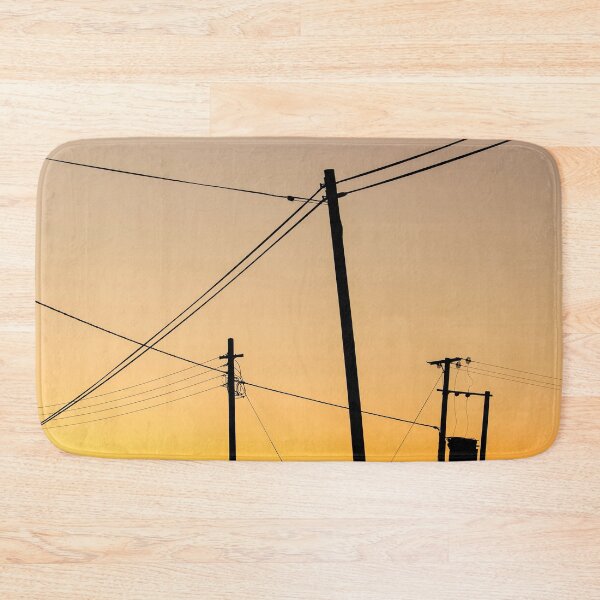 Item preview, Sunset Power Lines designed and sold by FOLK ART FUSION by heidiannemorris.