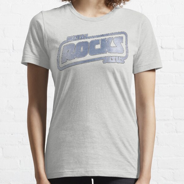 Metal Jesus Rocks - METAL LOGO Essential T-Shirt
