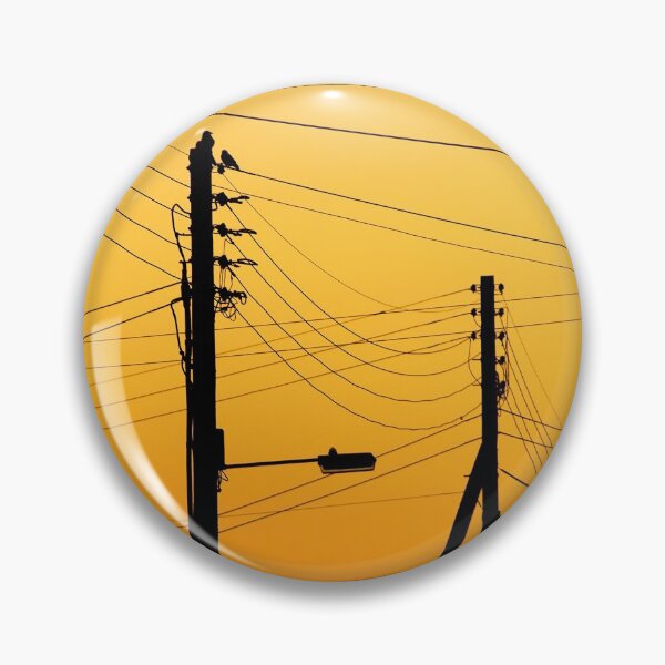 Item preview, Sunset Power Lines designed and sold by FOLK ART FUSION by heidiannemorris.