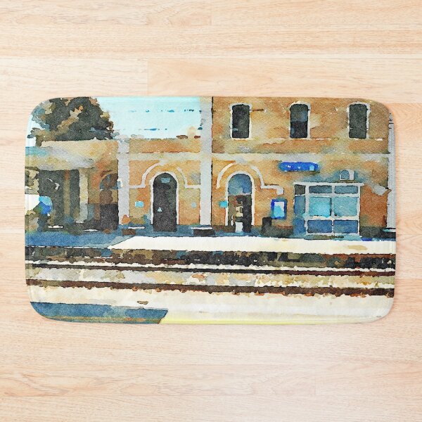 Item preview, Man sitting on the bench in train station designed and sold by Giuseppe Cocco.