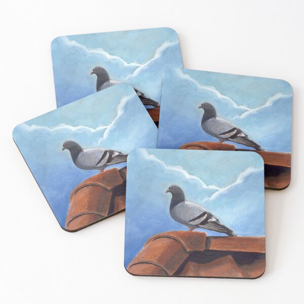 Item preview, Pigeon on Roof designed and sold by Anton Van Dort.