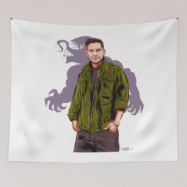 Item preview, Tom Hardy - An illustration by Paul Cemmick designed and sold by TIGERDAVER.