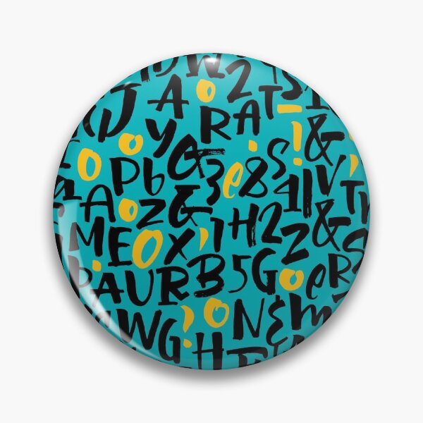 Item preview, Letters Pattern - Green designed and sold by parazitgoodz.
