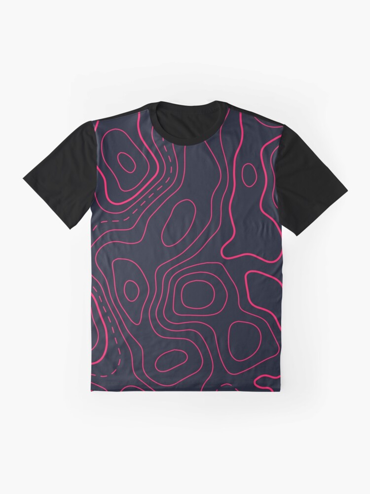 topographic t shirt