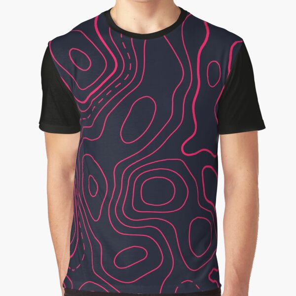 "Topographic Map Pattern" Tshirt for Sale by parazitgoodz Redbubble