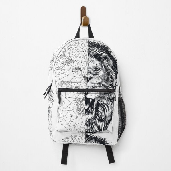 Item preview, polygon lion art | lion head designed and sold by TshirtFuchs.