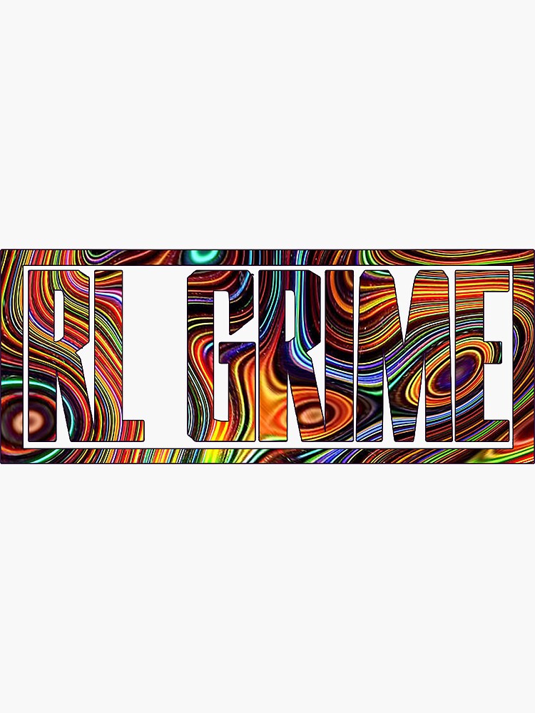Thumbnail 3 von 3, Sticker, Trippy RL Grime designt und verkauft von ktudes.