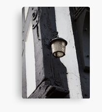 The lamp on The Royal Oak Canvas Print