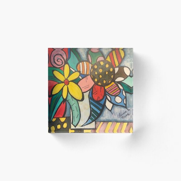 Blossoms of Love Acrylic Block