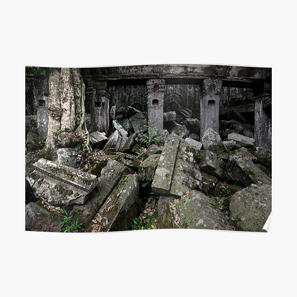 Amongst the Rubble, Cambodia Poster