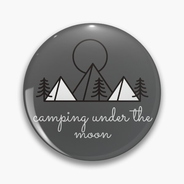 Item preview, Camping Slogan - Camping Under The Moon designed and sold by m95sim.