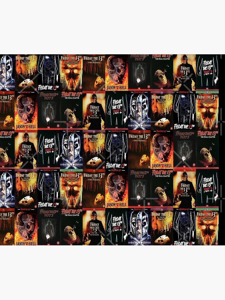 Jason Friday the 13th Movie Covers by alessiofano